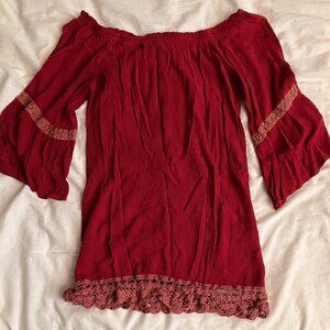 Beautiful flowy blouse with bell sleeves